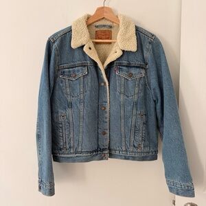 Levi's Sherpa Denim Jacket